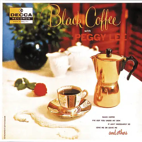 Peggy lee black coffee - lee,